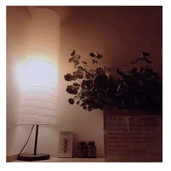 FERCAISH Paper Floor Lamp Shade - Picture 6 of 7